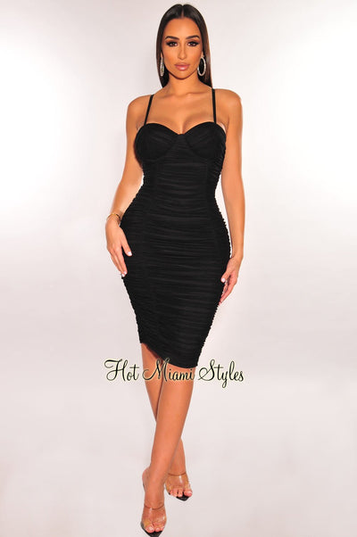 New Design S-XL Black Strapless Sexy Shapewear Robe Mini Dress Waist Corset  Dress Hot Body Shaper Sexy Lingerie W312178