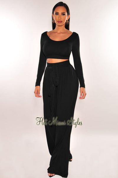 Gray Ribbed Knit Low Plunge Sleeveless Jumpsuit – Hot Miami Styles