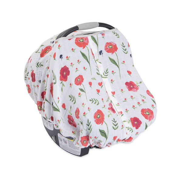 little unicorn muslin car seat canopy