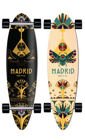 MADRID BLUNT 36" SCARAB - Action Board Shop - Blunt Longboard