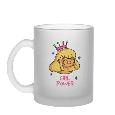 iKraft Frosted Printed Coffee Mug - Girl Power