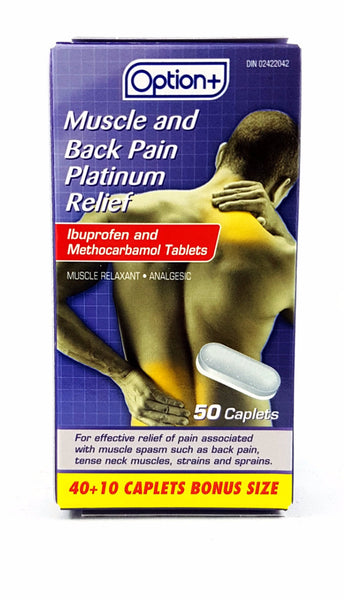 Kirkland Signature Muscle and Back Pain Platinum Relief - 80 Caplets -  Pharmacy 24