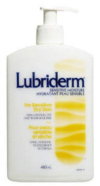 LUBRIDERM SENSITIVE MOIST 480ML | Queensborough Community Pharmacy