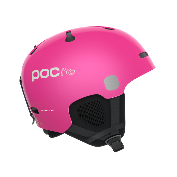 白 フリル付 POC, POCito Auric Cut MIPS, Fluorescent Pink, MLG並行