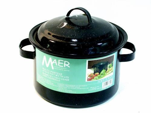 Maer - Enamel Stock Pot , 8 Qt