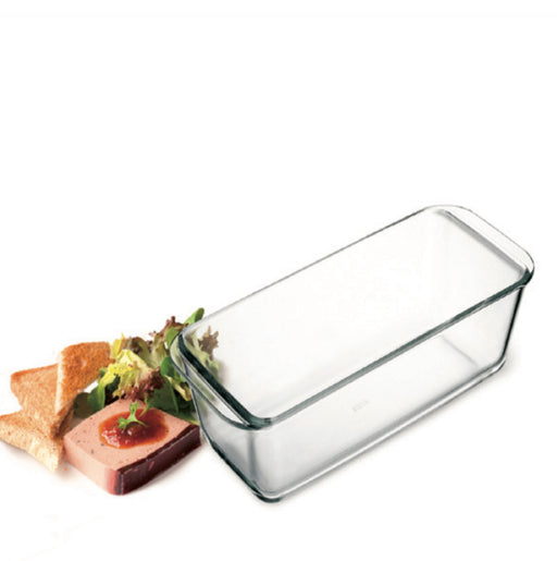 SIMAX Clear Glass Fluted Bundt Pan, Heat, Cold, and Shock Proof, Holds 1.4  Quarts (5.4 Cups), Made in Europe, Great for Small Ring Cakes, Puddings