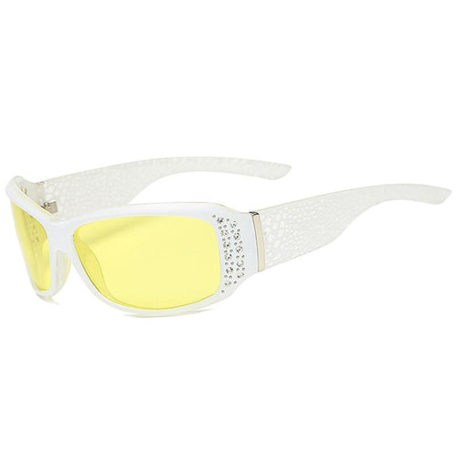 lunettes de LUXE pour solarium CONFORT+ SECURITE + CE bronzage anti UV  BLANCHES