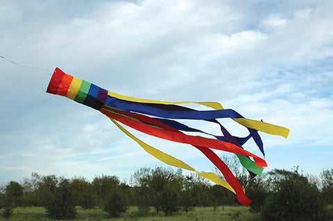 rainbow column kite clipart
