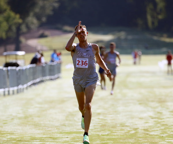 Anthony races cross country for Ole Miss.