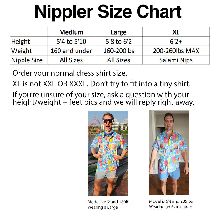 nippler size chart