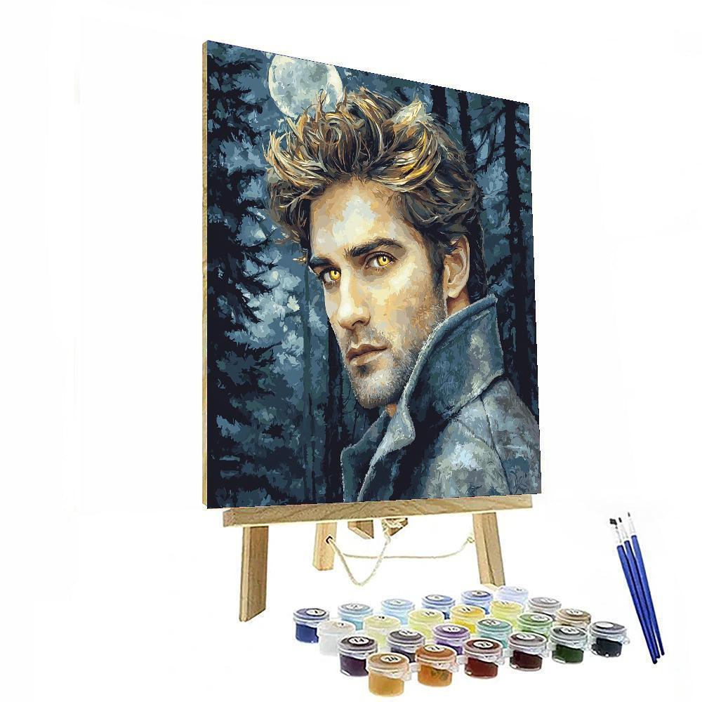 Robert Pattinson: Rising with the Twilight and Beyond - DIY Painting By Numbers Kit