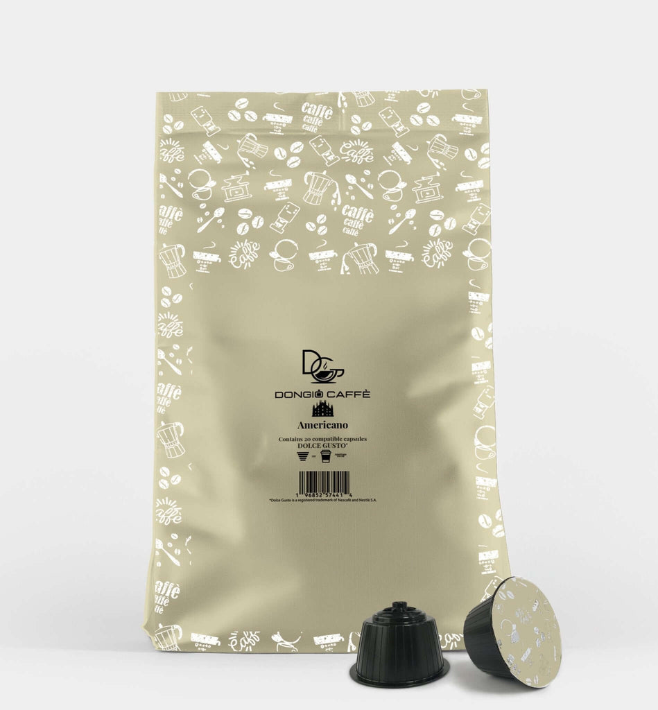 Milano Lungo - Nespresso Original compatible capsules – Dongiò Caffè
