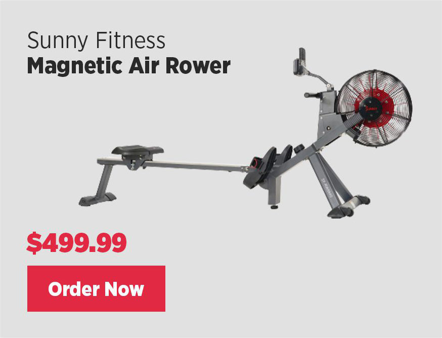 Sunny Fitness Magnetic Air Rower