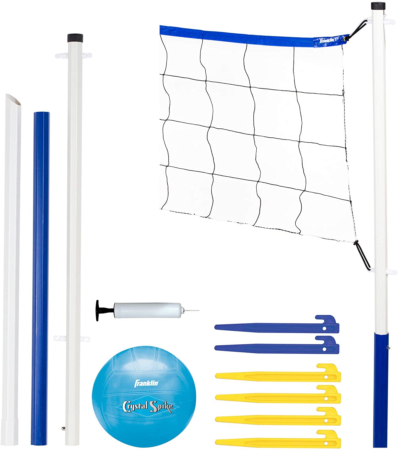 Franklin Sports Recreational Volleyball Set Outdoor Game Volleyball