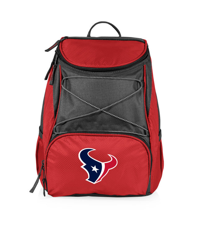 Houston Texans - PTX Backpack Cooler, (Red with Gray Accents)