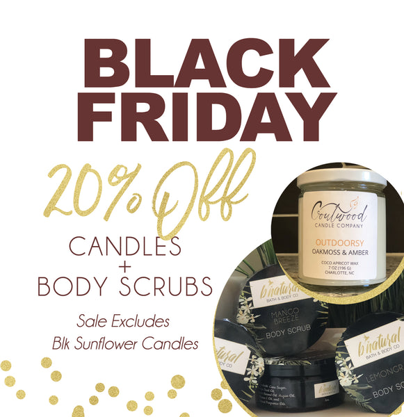 Black Friday Candle Sale