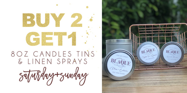 Buy 2 Get 1 Candle Tins