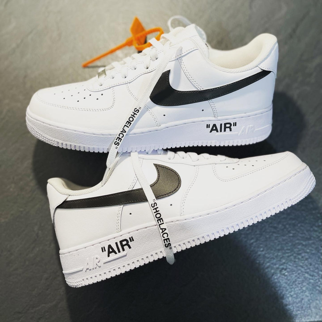 nike air force 1 off white custom