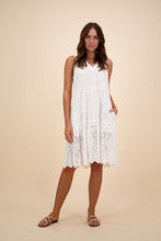 Load image into Gallery viewer, Alita S/L Dress White
