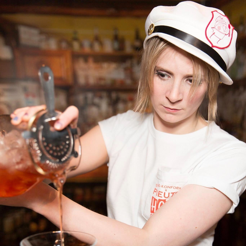 Cara watson female bartender