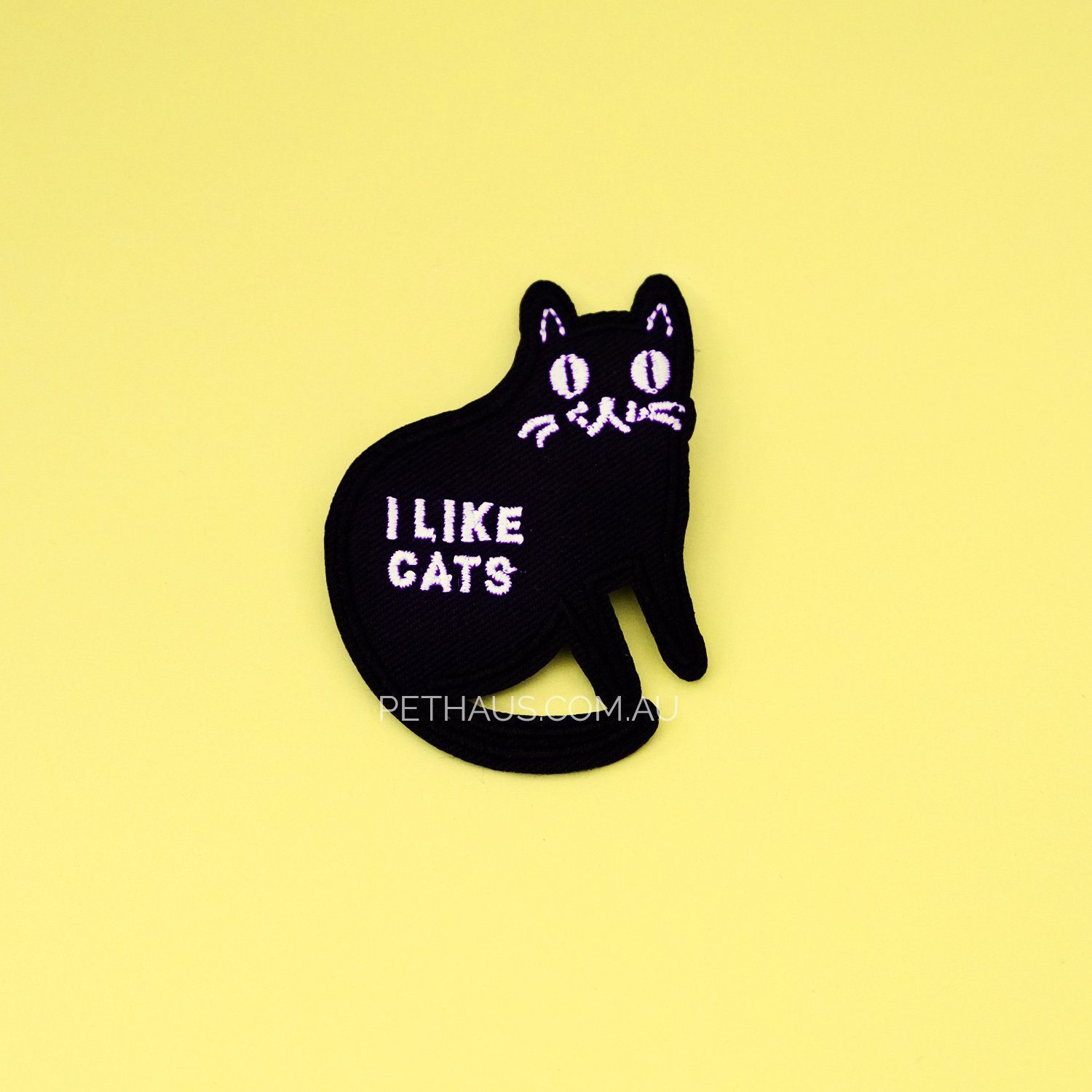 I Like Cats Embroidered Patch Cat Lovers Patch Pethaus