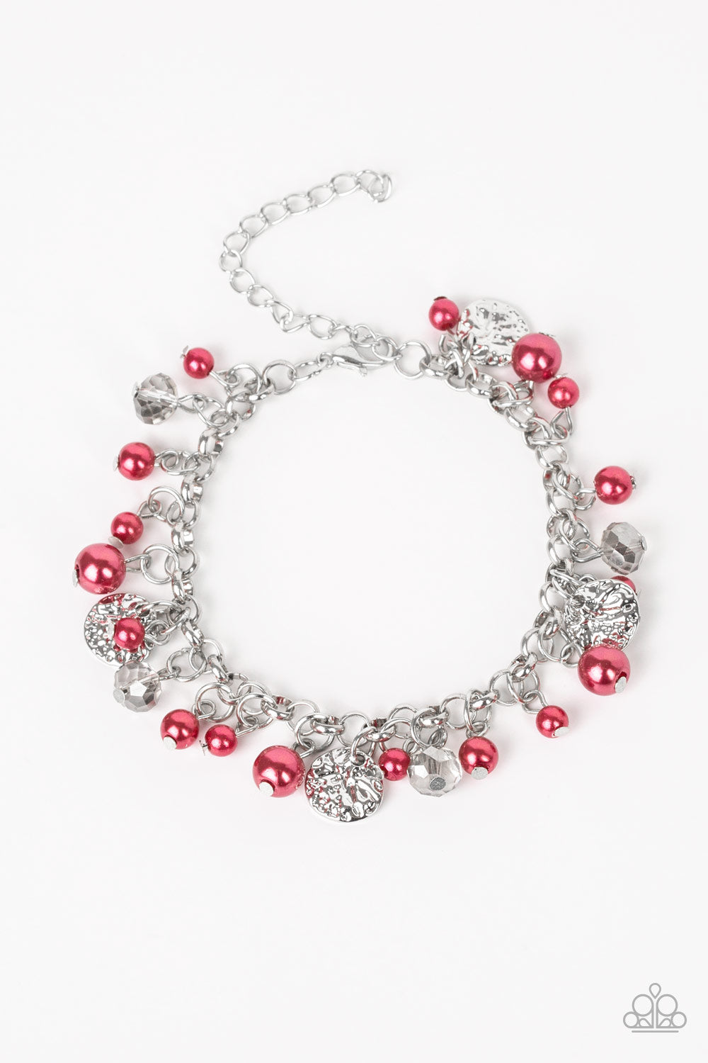 Paparazzi Accessories: Beachology - Red Twine-Like Bracelet