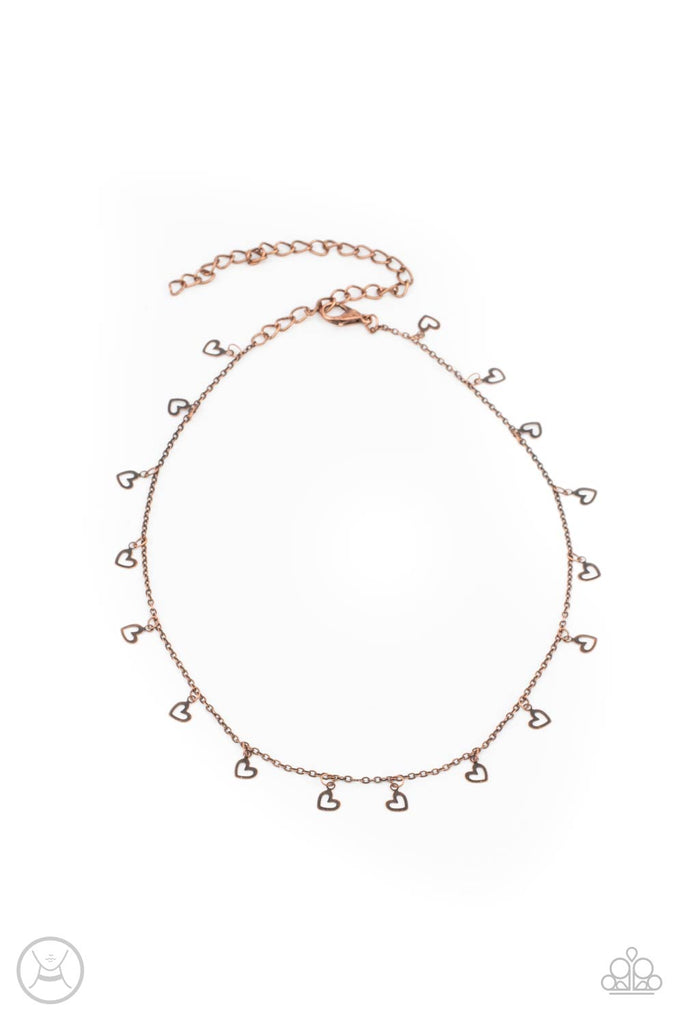 Paparazzi Accessories: Spellbinding Sweetheart - Copper Necklace