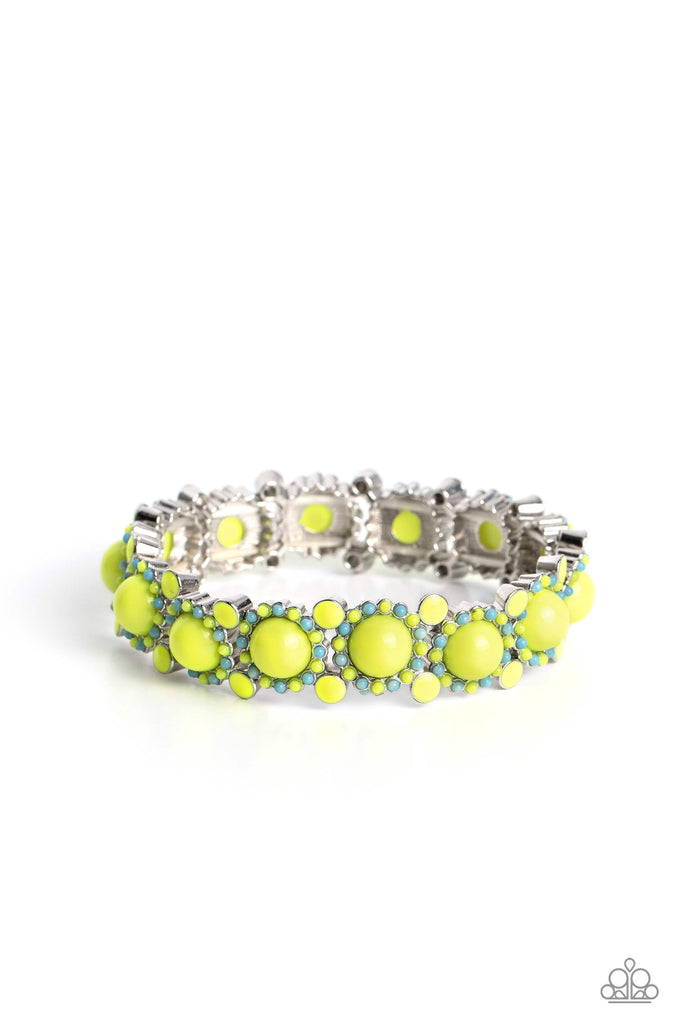 Resort Ritz- Green Bracelet- Stuff That Blings!