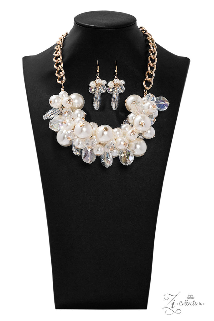 Uptown Heiress - White Necklace - Paparazzi Accessories –  Sassysblingandthings