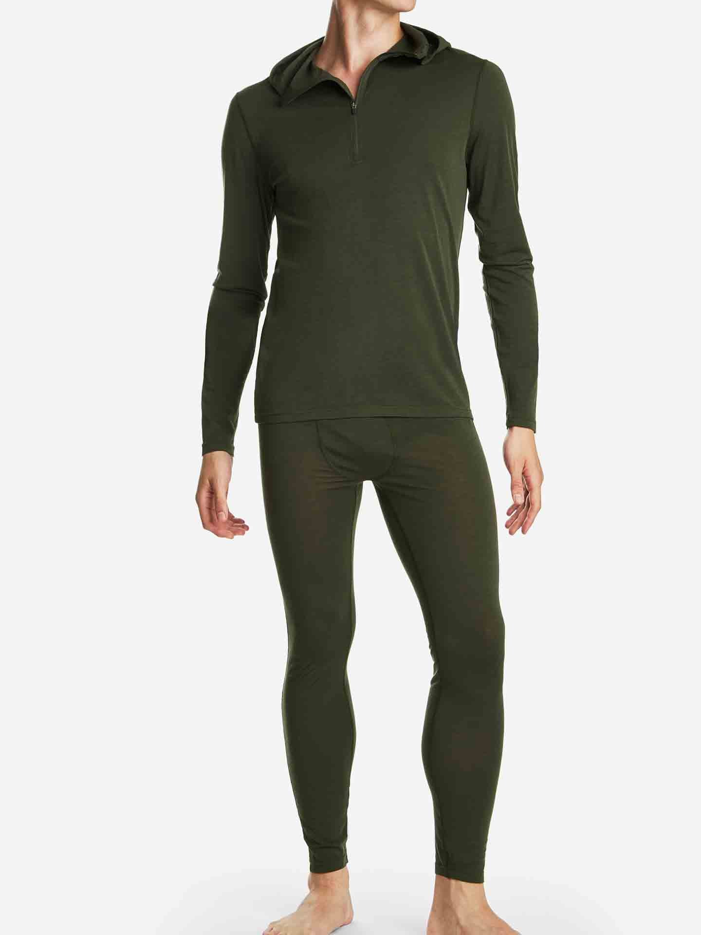 Sno Merino Wool Long Johns Men