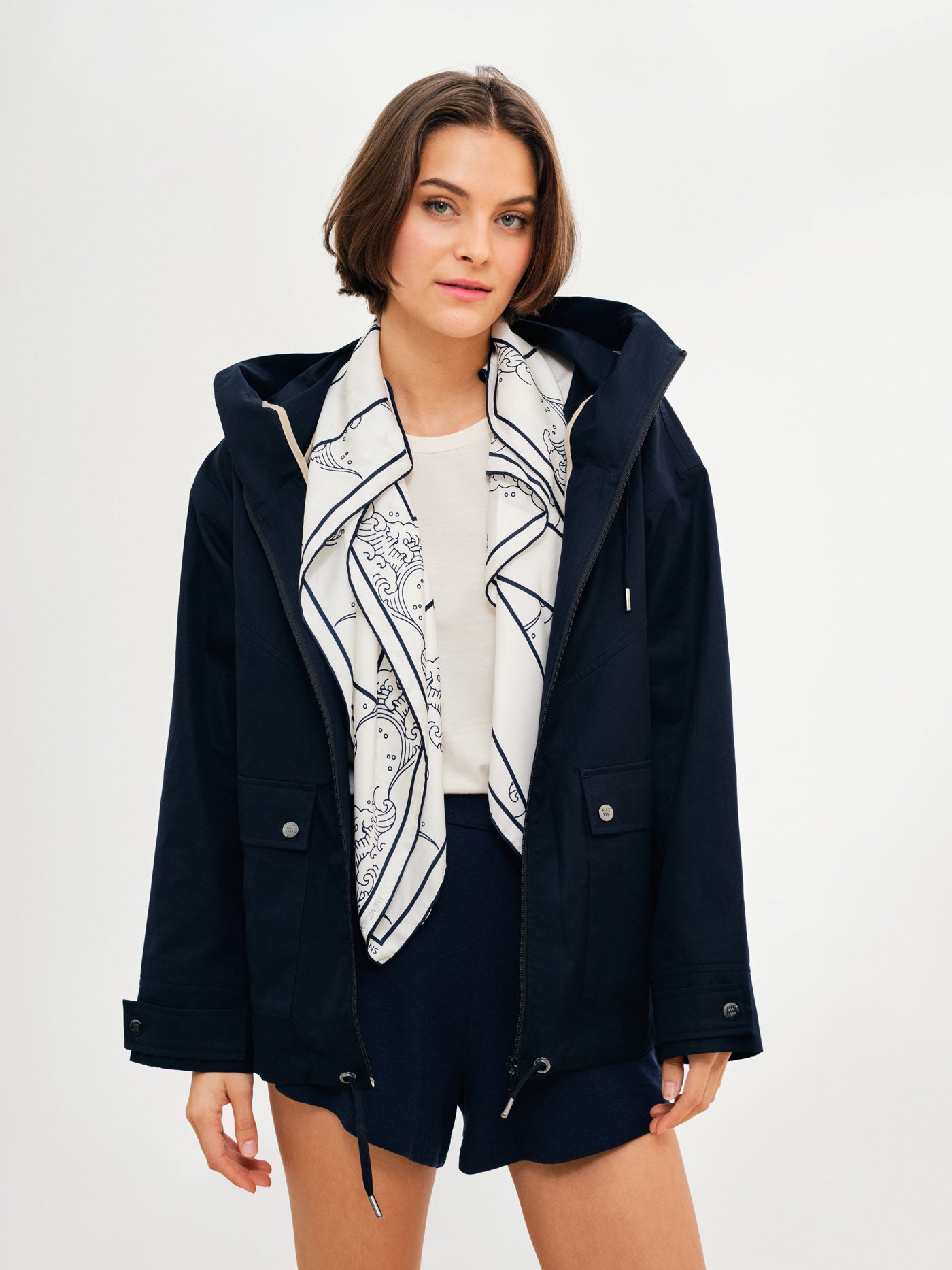 women wearing outdoor jacket from ventile