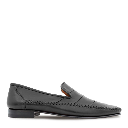 Ecco Me’n Oxford Dress Shoes Loafers Lace Up Black Leather