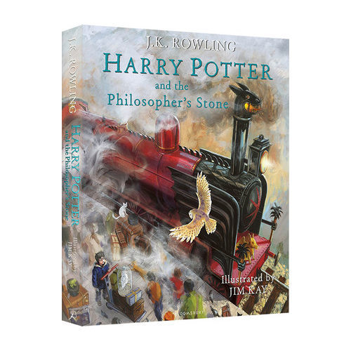 Harry Potter: The Illustrated Collection 1-4 Books（UK painted version