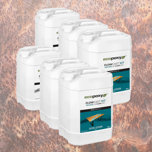 EcoPoxy FlowCast 2:1 Deep Pour Epoxy, Epoxy