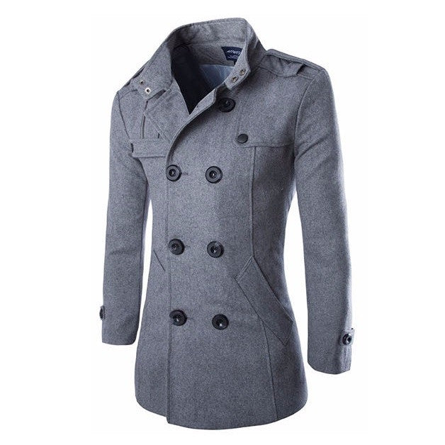 Classic Gentleman's Winter Trench Coat – U R B A N S T O X