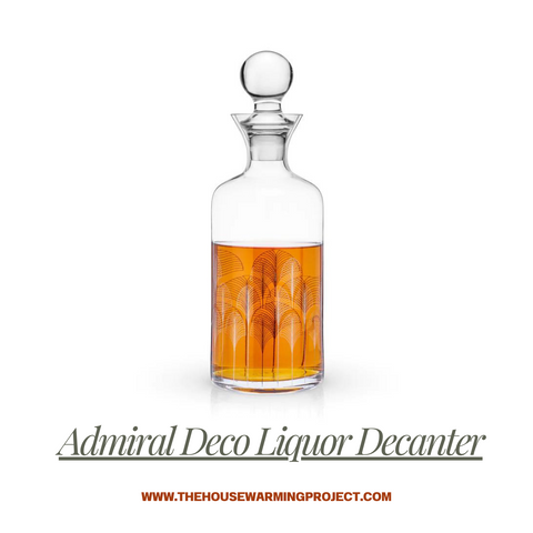 Admiral Deco Liquor Decanter available at our website.