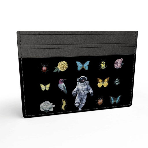 Butterfly Rainbow Leather Card Holder — Blue Rain Print Shop