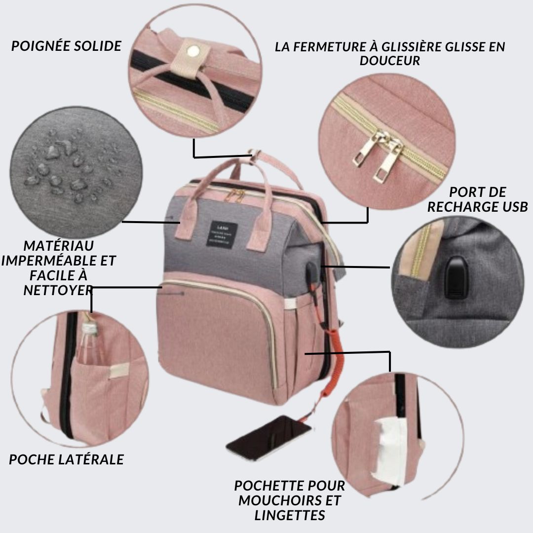 SAC DE VOYAGE BEBE - RAYOTODDLER