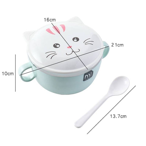 Cat Design Food Container for pet meal storage11