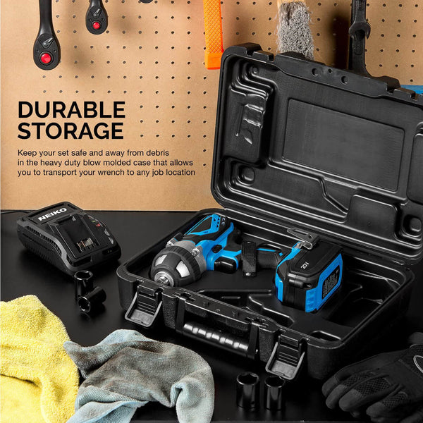 A set of Drive Impact Wrench tools on the table