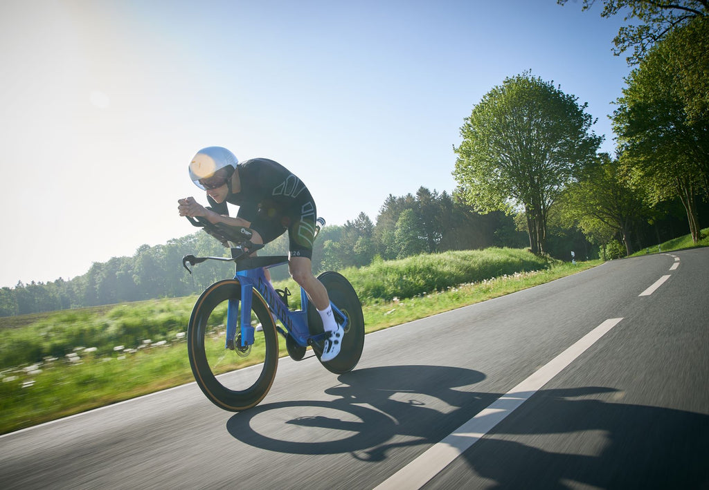 The Fe226 AeroForce Triathlon Suit is our best and fastest tri suit. Wind tunnel test winner, aero dynamic for Ironman 70.3 triathlon, Ironman tri, time trial and cycling races. High quality and high end triathlon suit