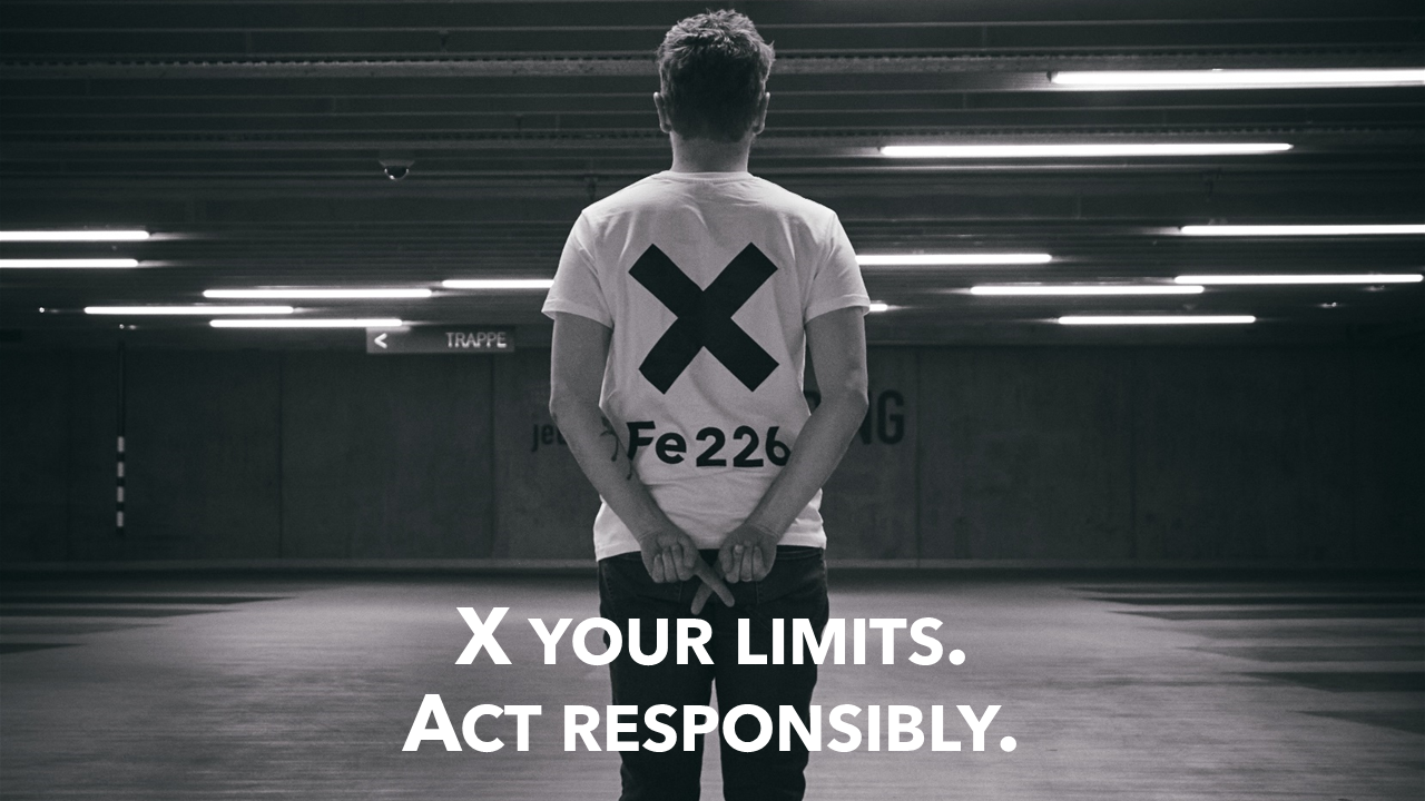 X your limits. Act responsibly. Fe226 Brand Manifesto for developing running, cycling and triathlon apparel with sustainable approach