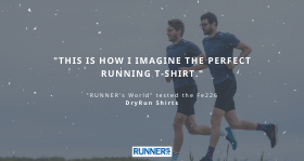 "The perfect running t-shirt" - Runner's World about Fe226 Running Tee