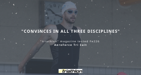 tri-mag.de tri-mag.de is well-known as the "insider, coach & expert" in triathlon. They have been convinced by the Fe226 AeroForce Tri Suit.