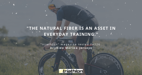 tri-mag.de tri-mag tested the Fe226 DryRide Merino Jersey and loved the fabric and fit not only for everyday training.