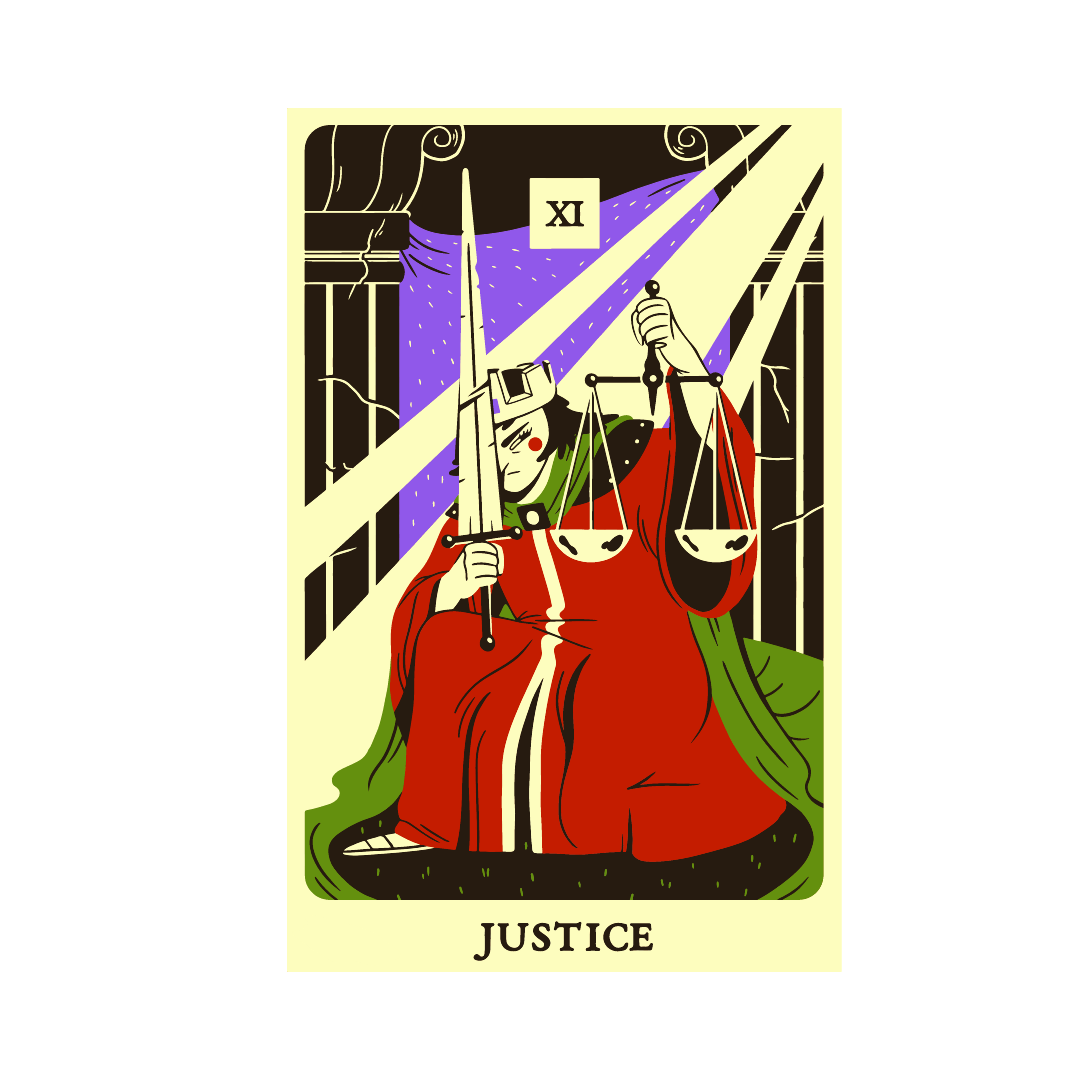 Justice Tarot Card