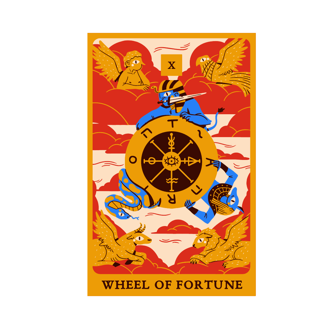 The Wheel of Fortune Tarot Card