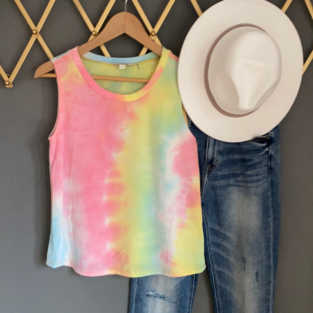 Soft Tie-Dye Tank