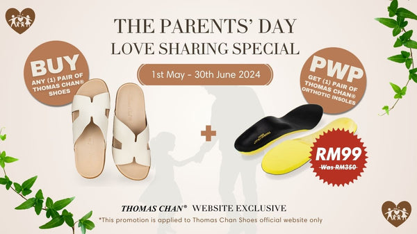 thomas chan arch support orthotic flat feet insoles promotion purchase with purchase in exclusive RM99 price