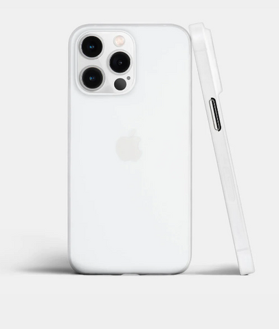 white thin phone case